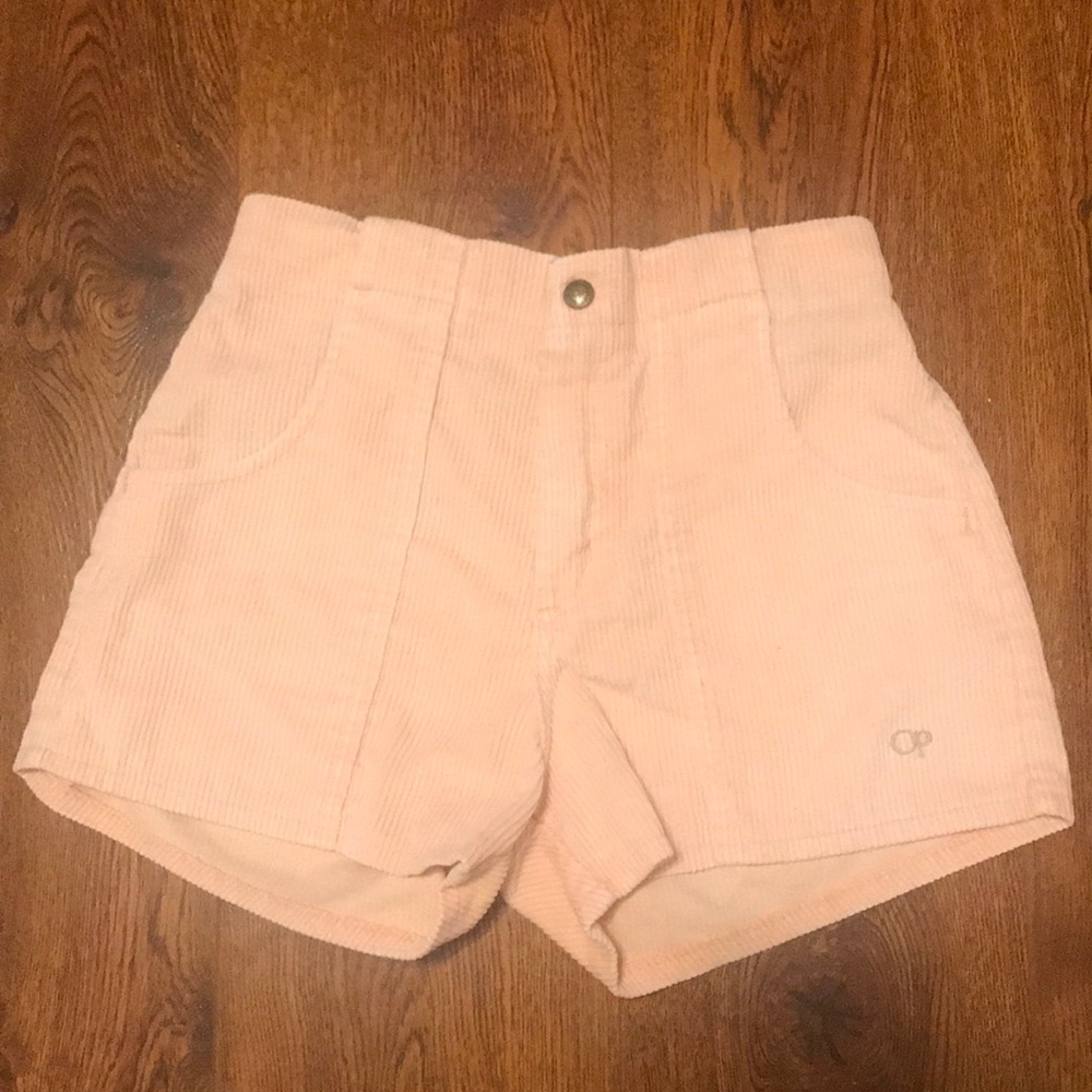 Vintage OP high waisted corduroy shorts